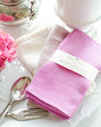 Washed Linen Napkin Set of 4 - New Color: Evergreen