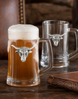 Longhorn Beer Mugs