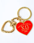 Please Return Sorority Key Ring: CHI OMEGA