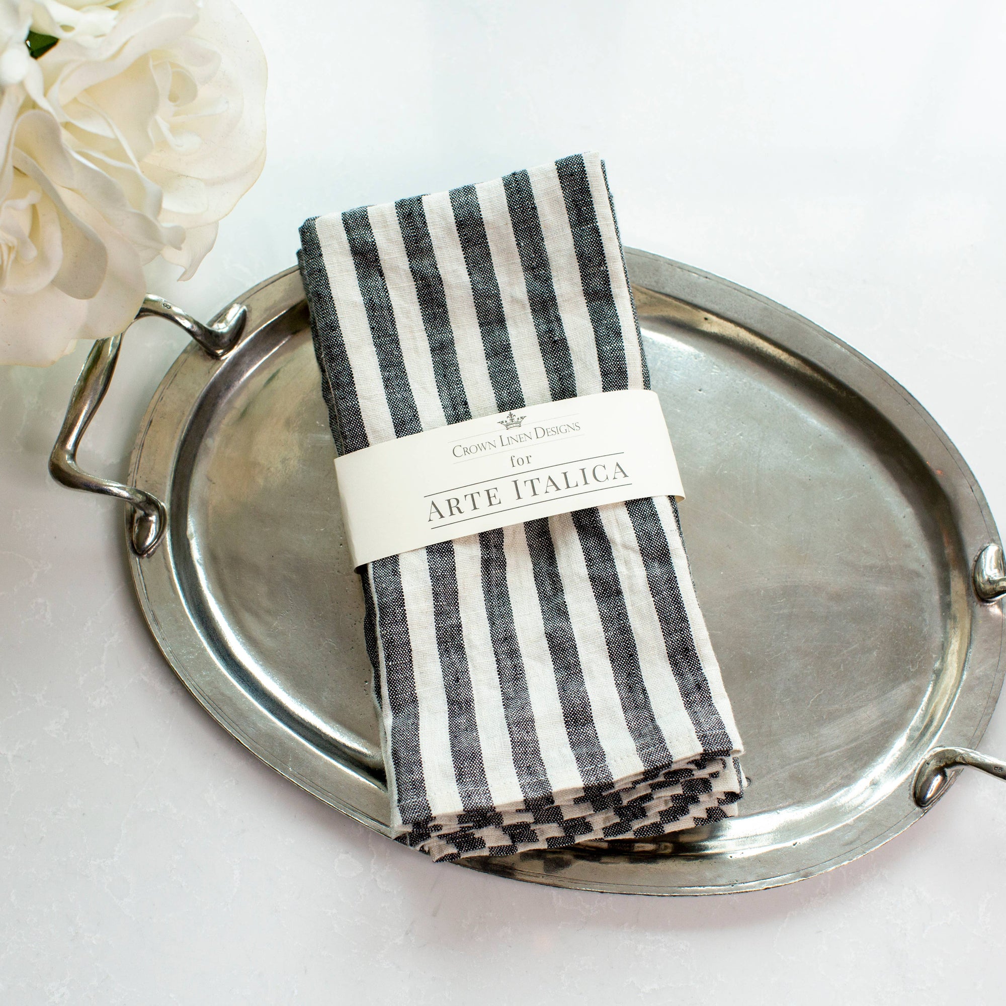 Washed Linen Napkin Set of 4 - New Color: Evergreen