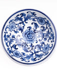 Blue Chinoiserie Large Dog Bowl