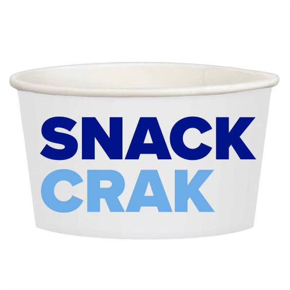 Snack Crak Treat Cups | Navy and Blue