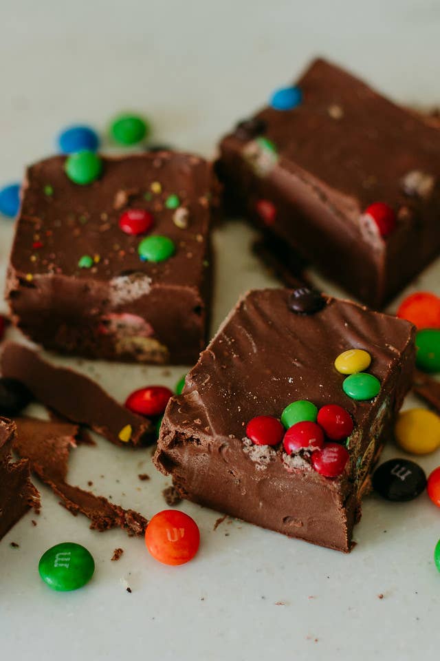 Chocolate M&M Fudge 8oz