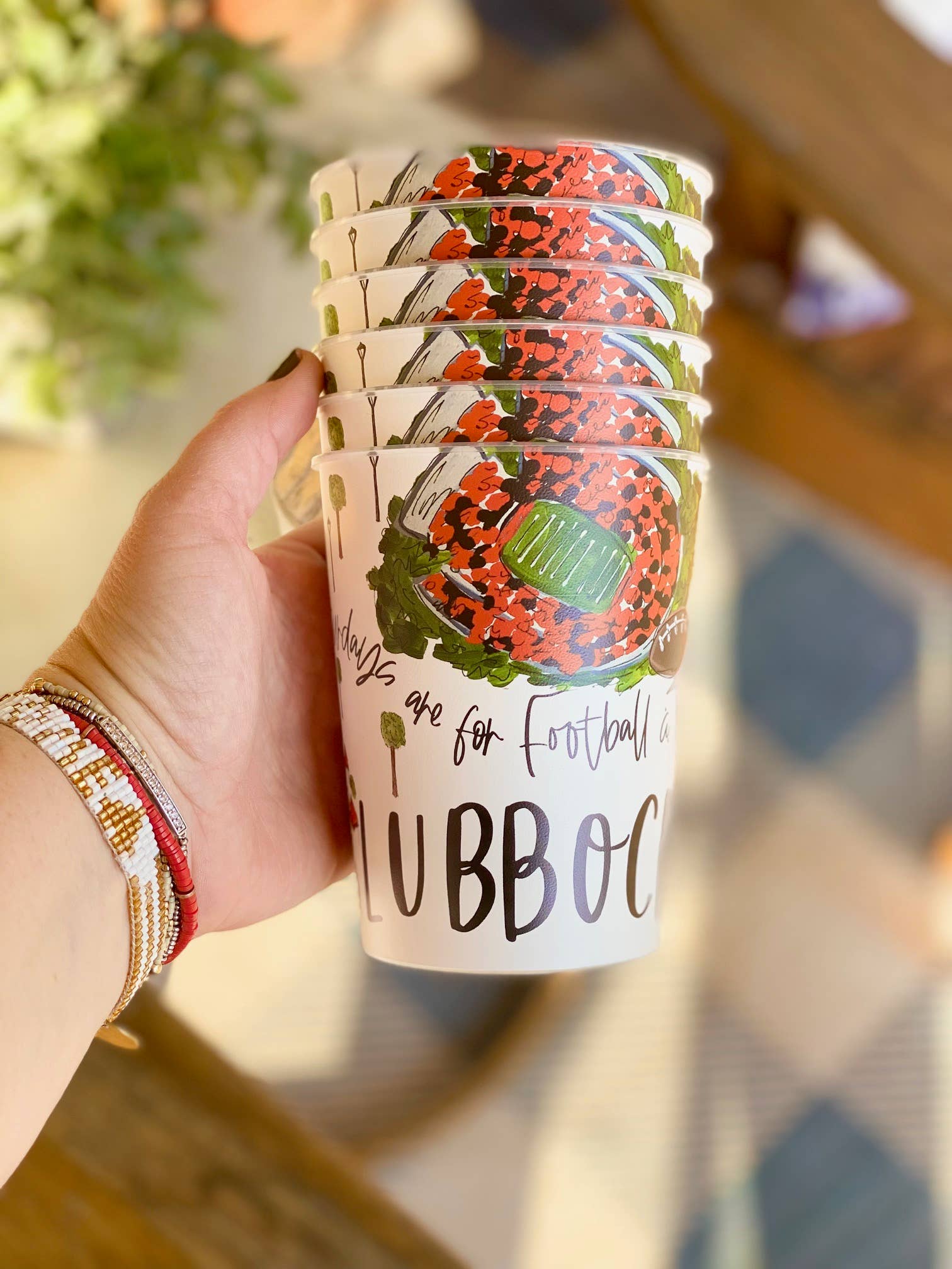 Lubbock, TX Reusable Party Cups, gifts, alumni, college: Unwrapped