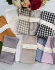 Washed Linen Napkin Set of 4 - New Color: Evergreen