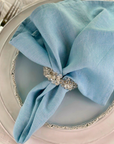 Washed Linen Napkin Set of 4 - New Color: Evergreen