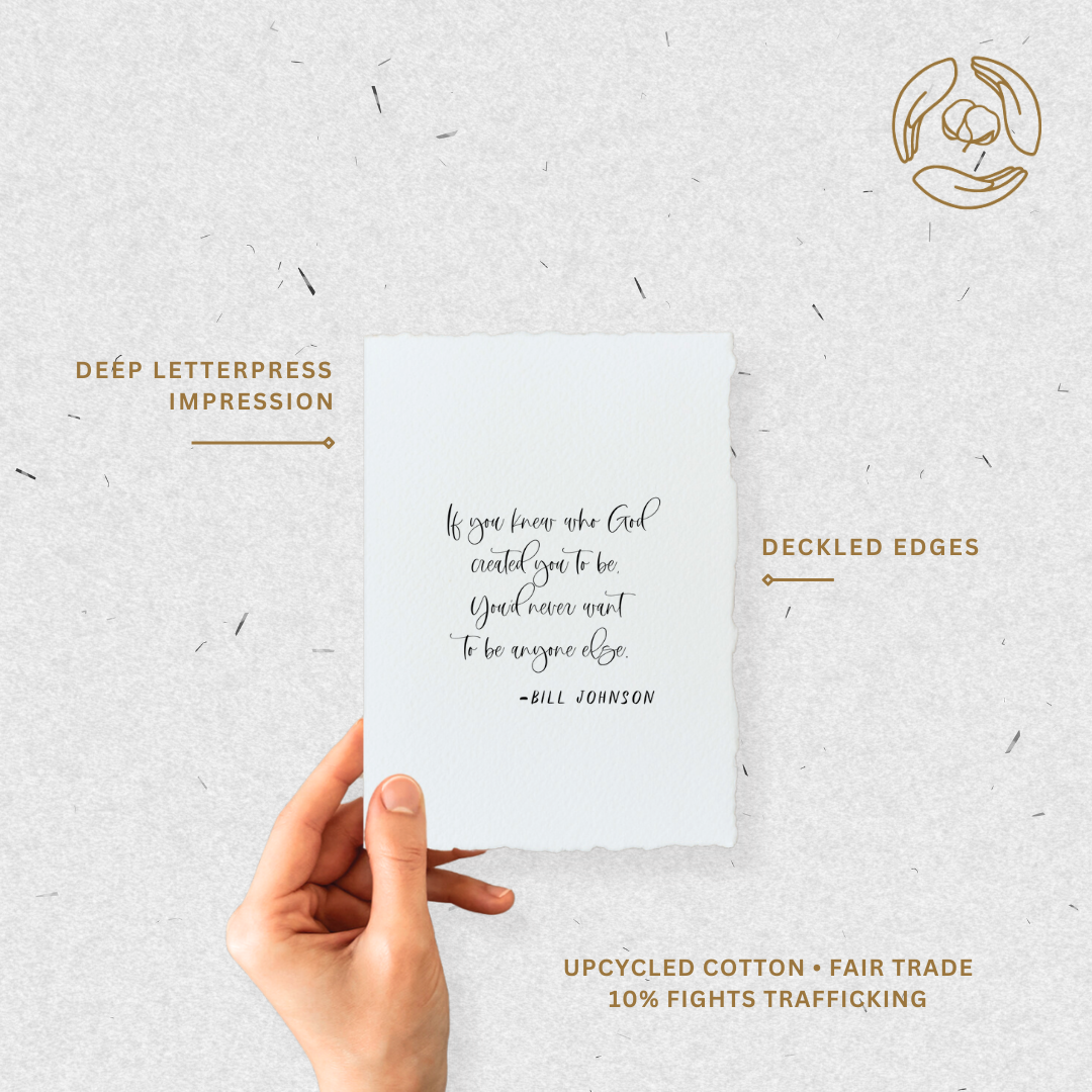 God Created You To Be Greeting Card