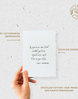 God Created You To Be Greeting Card