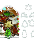 Christmas 7 Piece Cookie Cutter Set