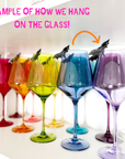 Classic Mahjong Acrylic Drink Cup Hangers