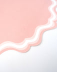 Pink Fancy Scallop Paper Placemats