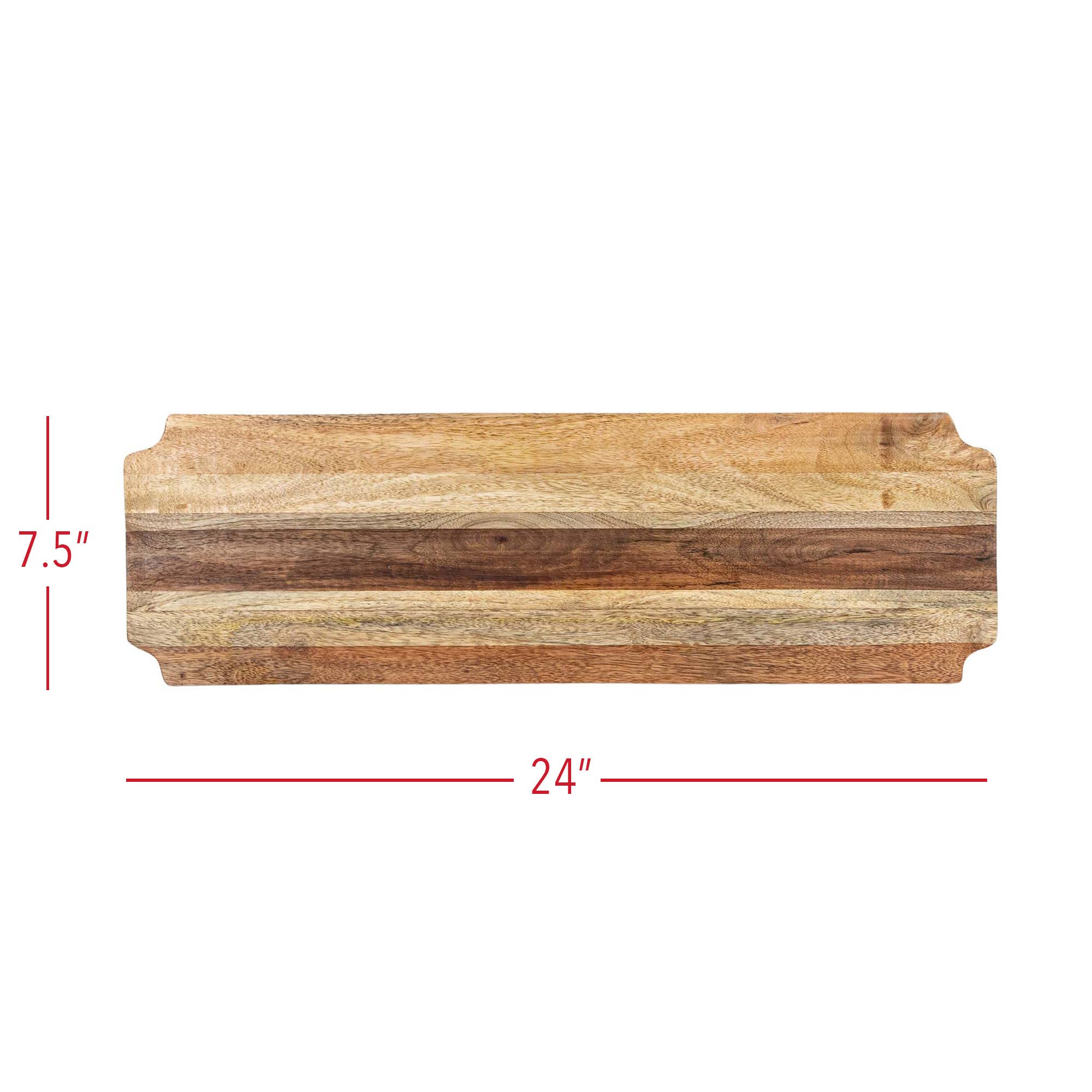 Florence Pieced Rectangle Charcuterie Board