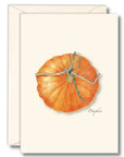 Pumpkin Notecards with Matching Envelopes - Set of 8