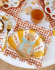 Gobble Turkey Shaped Paper Plates