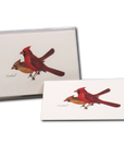 Cardinal Notecards with Matching Envelopes - Set of 8