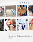 Initial Silk Scarf – Personalized Gift Accent for Her: J