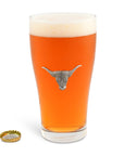 Longhorn Beer Glass