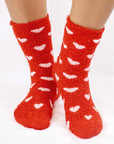 Women's Hearts Snuggle Socks