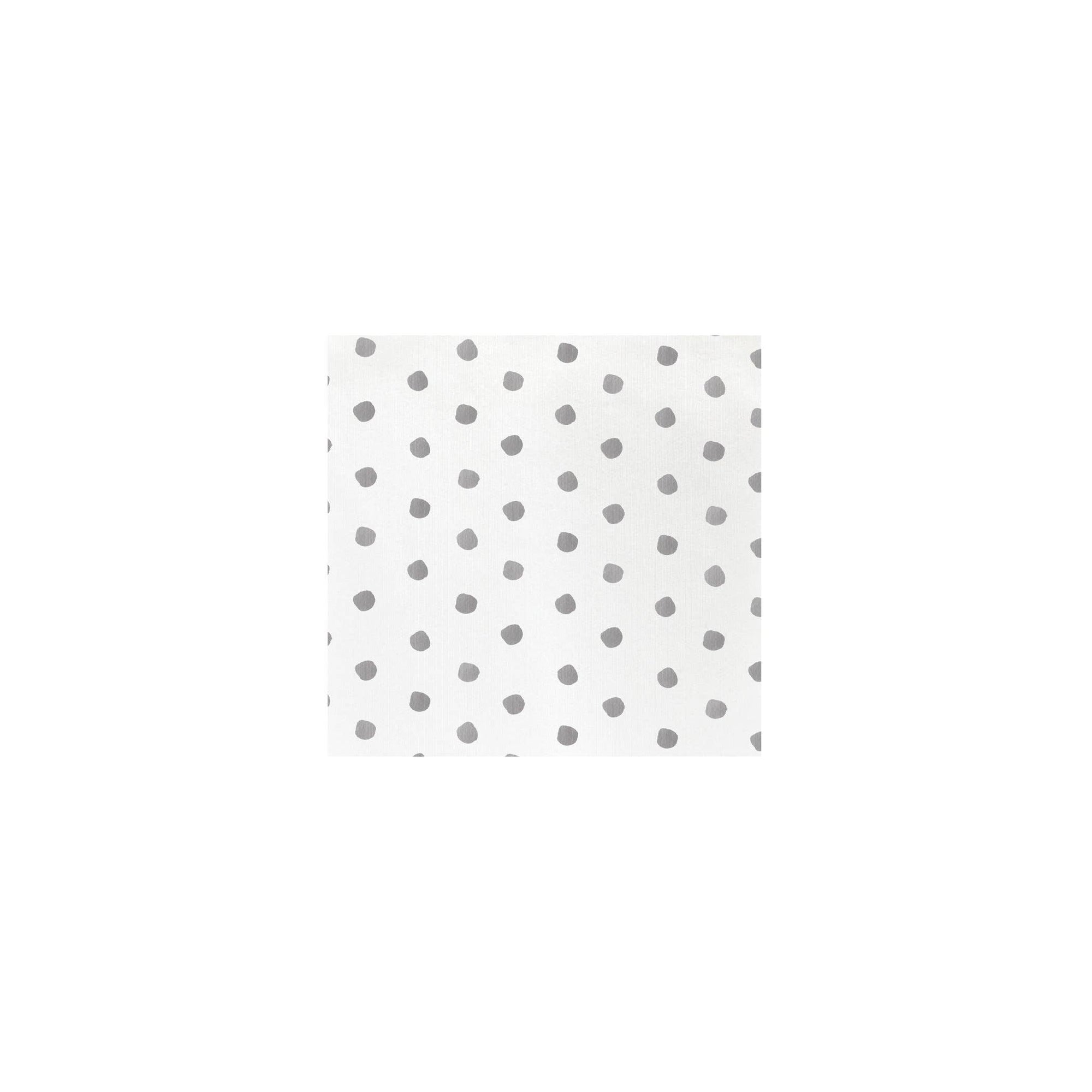 Papersoft Dot Light Gray Cocktail Napkins, Pack/20