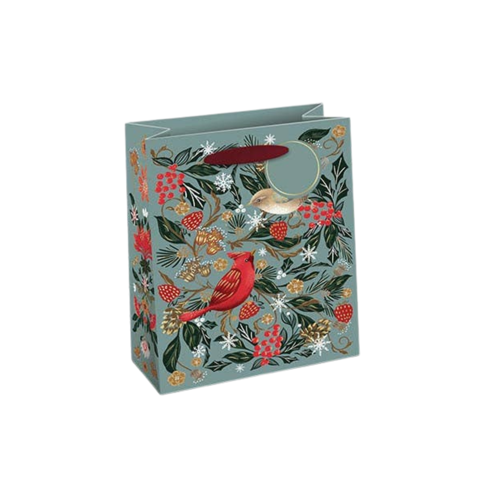 Christmas Birds Gift Bag