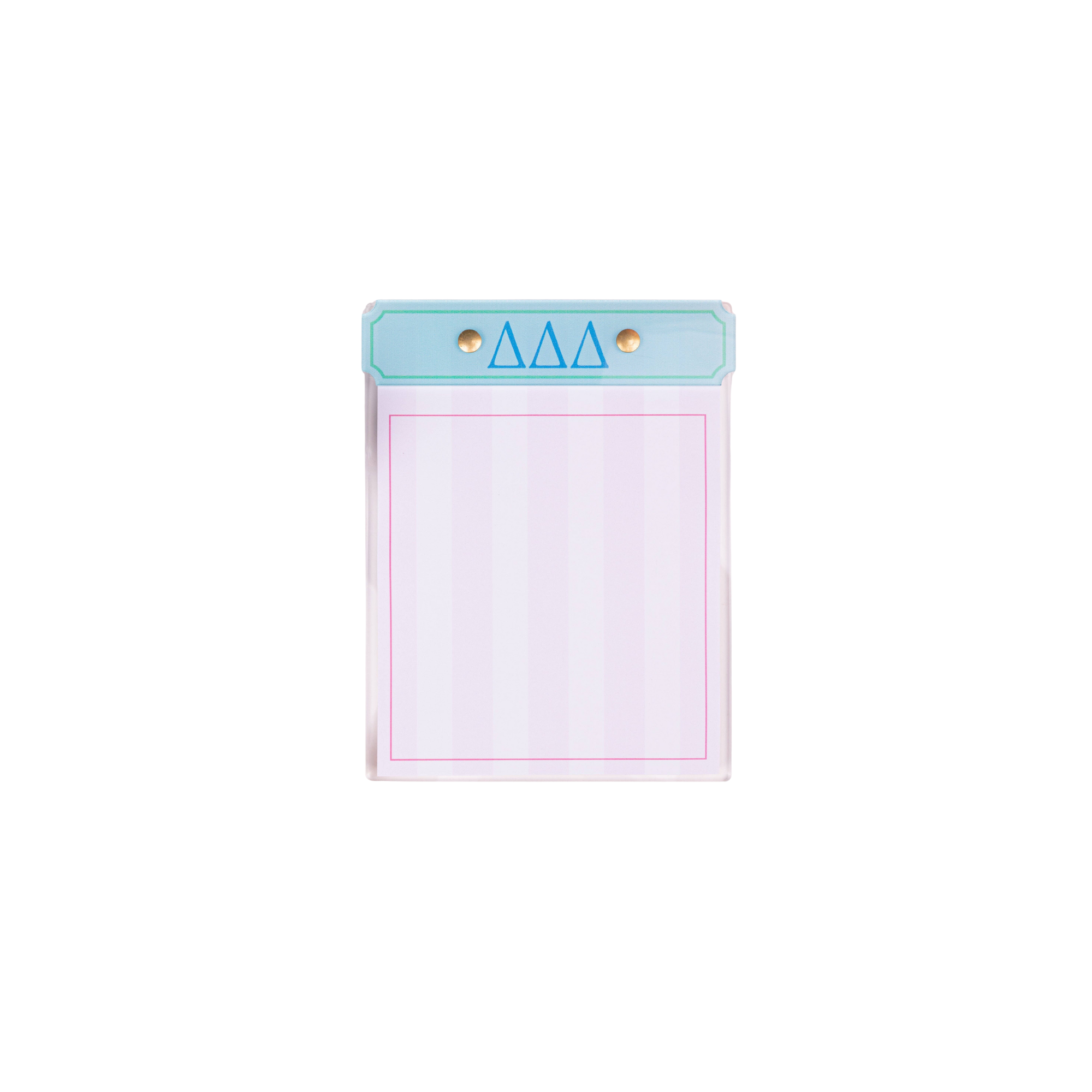 Delta Delta Delta Notepad