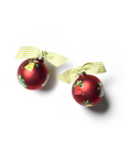Christmas Bells are Ringing Glass Ornament