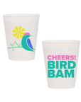 Cheers Bird Bam Shatterproof Frost Flex Cups
