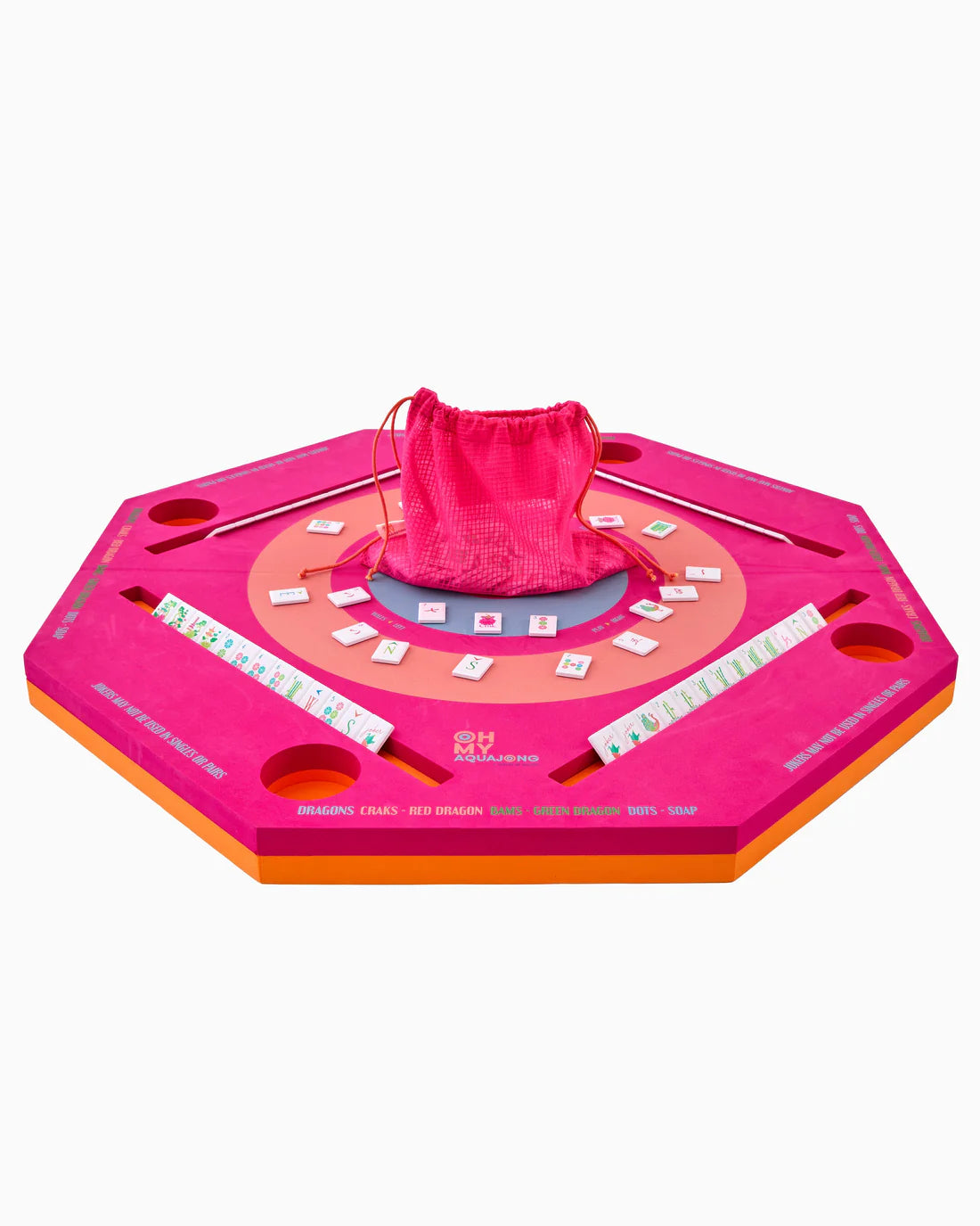 Pink Aqua Jong Pool Mat – Celebrate By Lisa Lou
