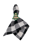 Christmas Tree Green Rimmed Napkin Ring