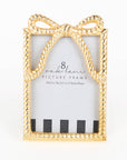 Gold Bow Picture Frame Medium