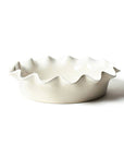 Signature White 9 Ruffle Pie Dish