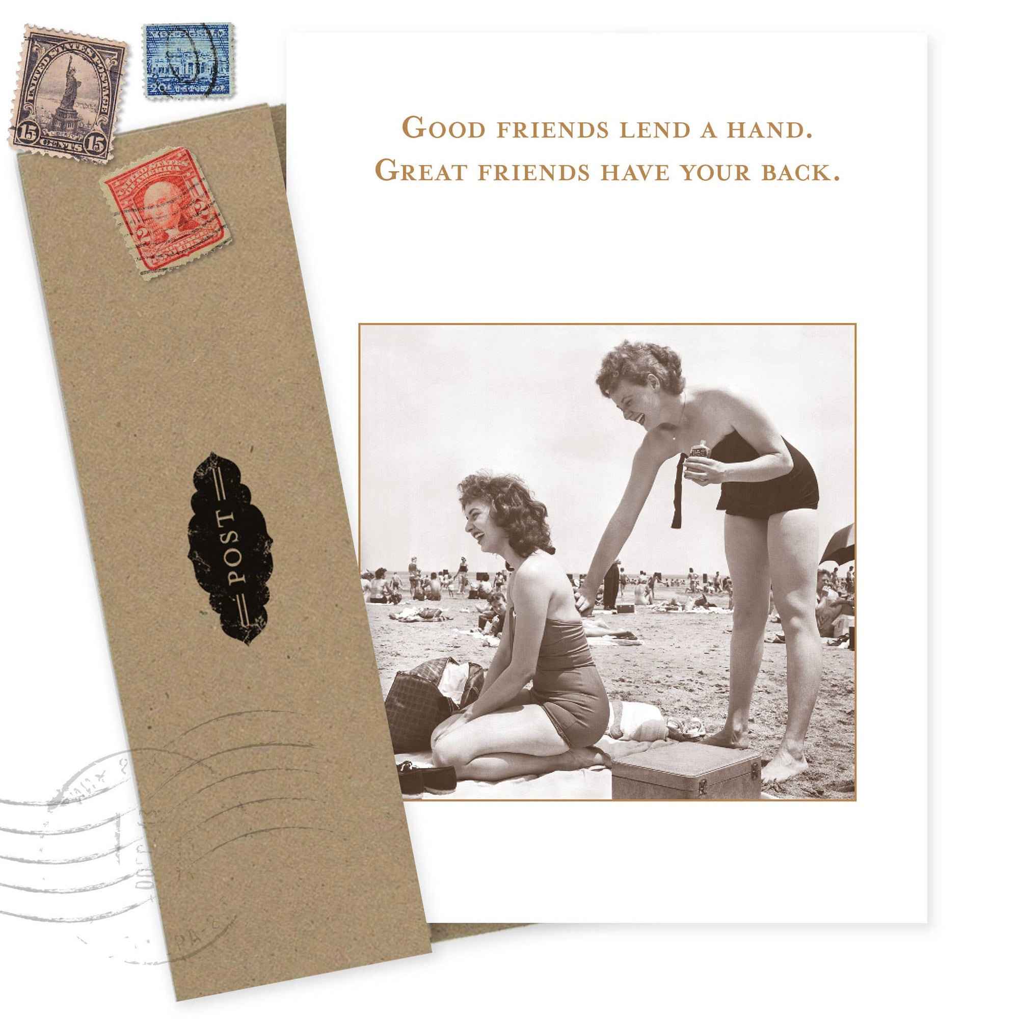 Have Your Back Friendship Just Because Card