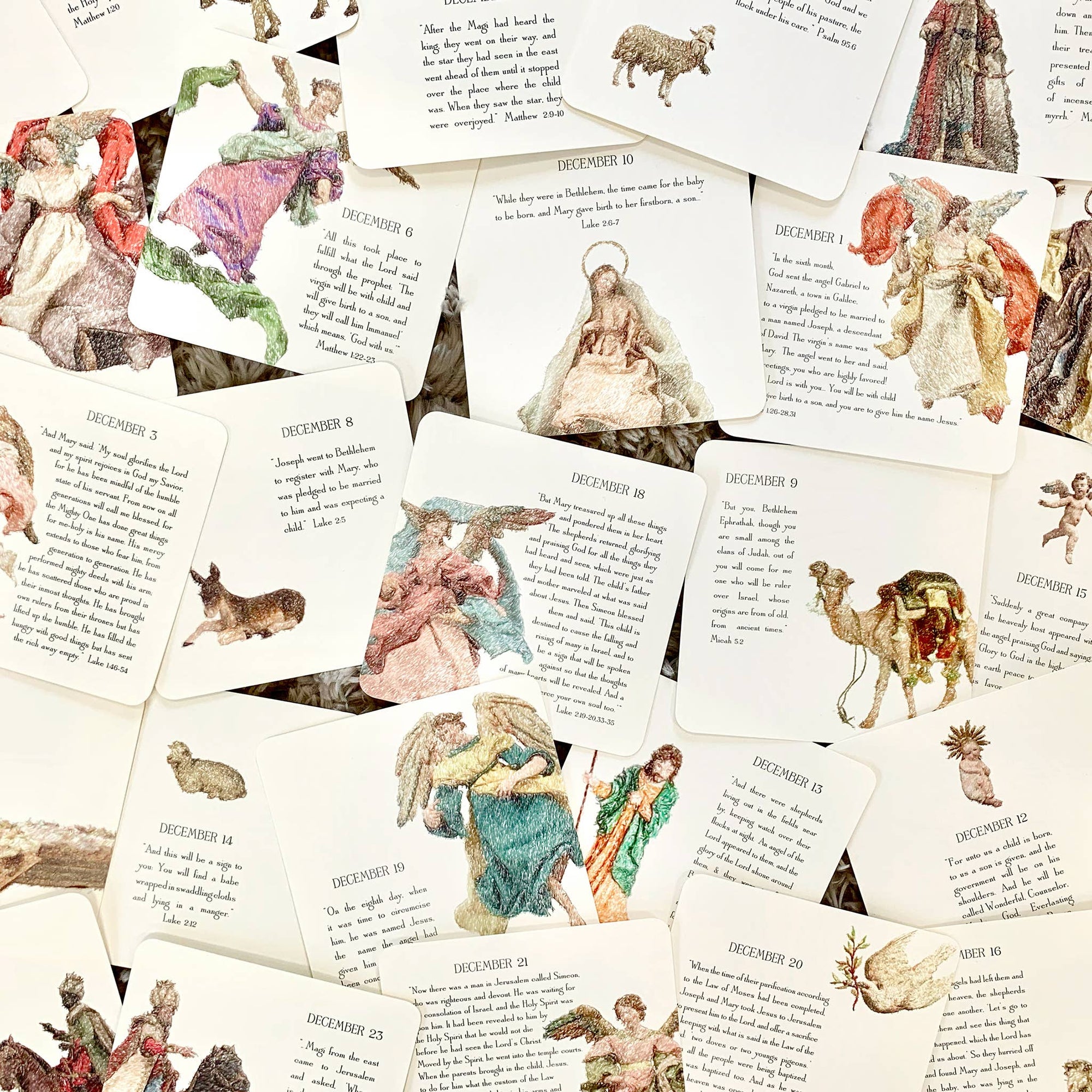 Classical Advent Calendar &amp; Easel