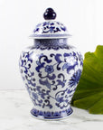 Blue Chinoiserie Ginger Jar - Large