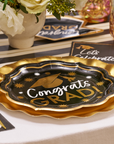 Classic Grad Dinner Plates