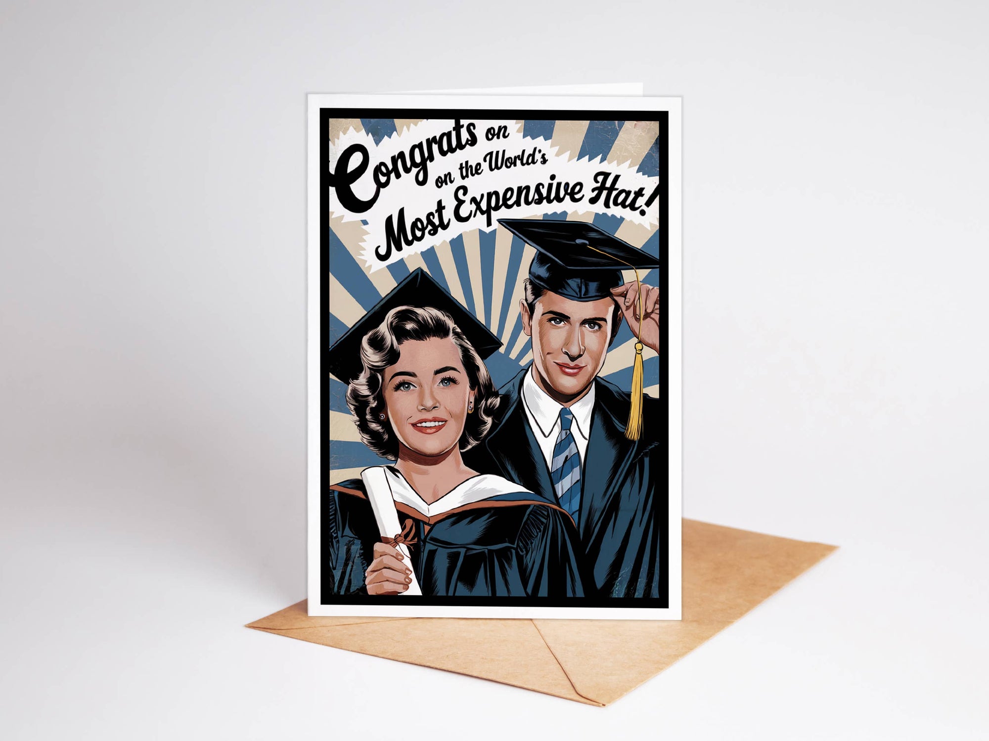 World's Most Expensive Hat Graduation Card