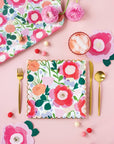 Floral Paper Plate