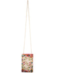 Meadow Floral Beaded Crossbody Phone Bag