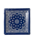 Blue Bandana Paper Plate
