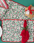 Holly Jolly Quilted Table Runner