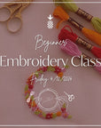 Embroidery Class | April 12th