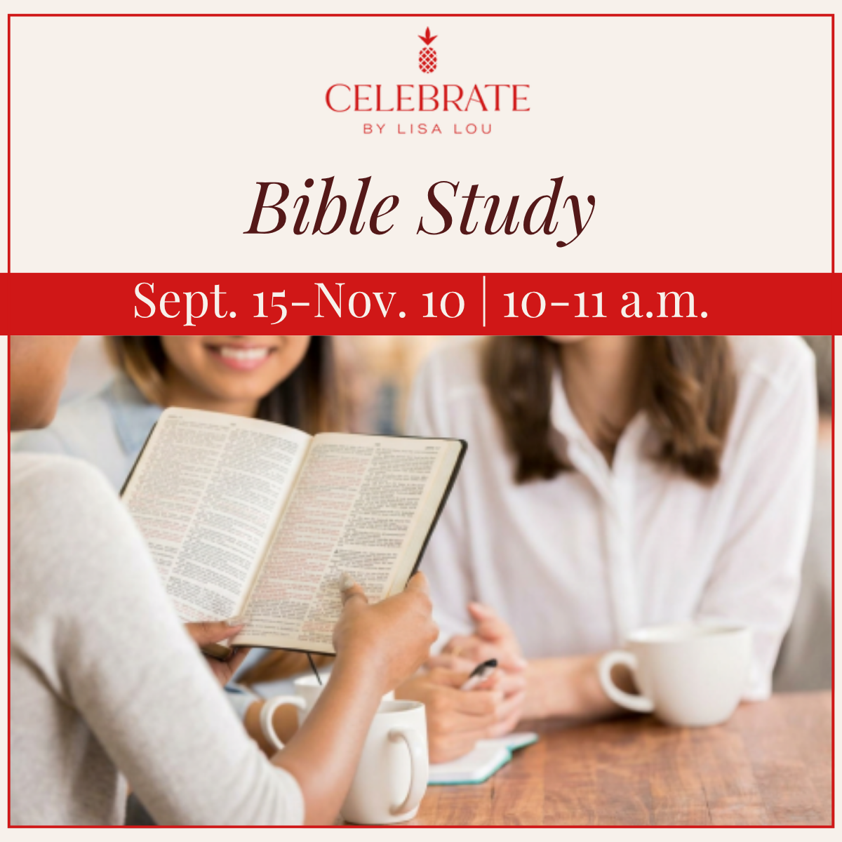 Bible Study | Sept. 15 - Nov. 10