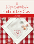 Valentine Embroidery Class | February 5