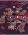 Beginner Mahjong Class | September 25th