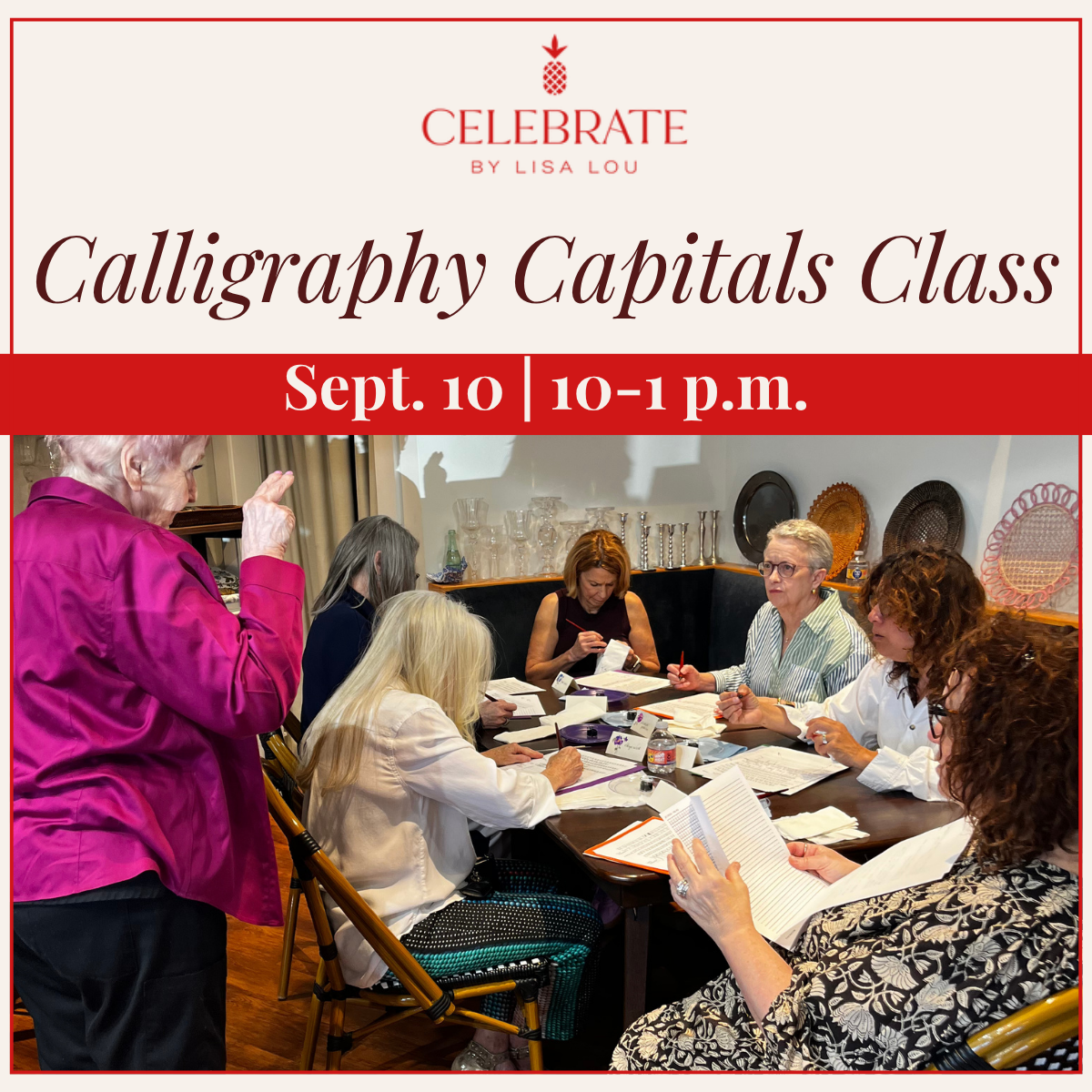 Calligraphy Capitals Class | September 10