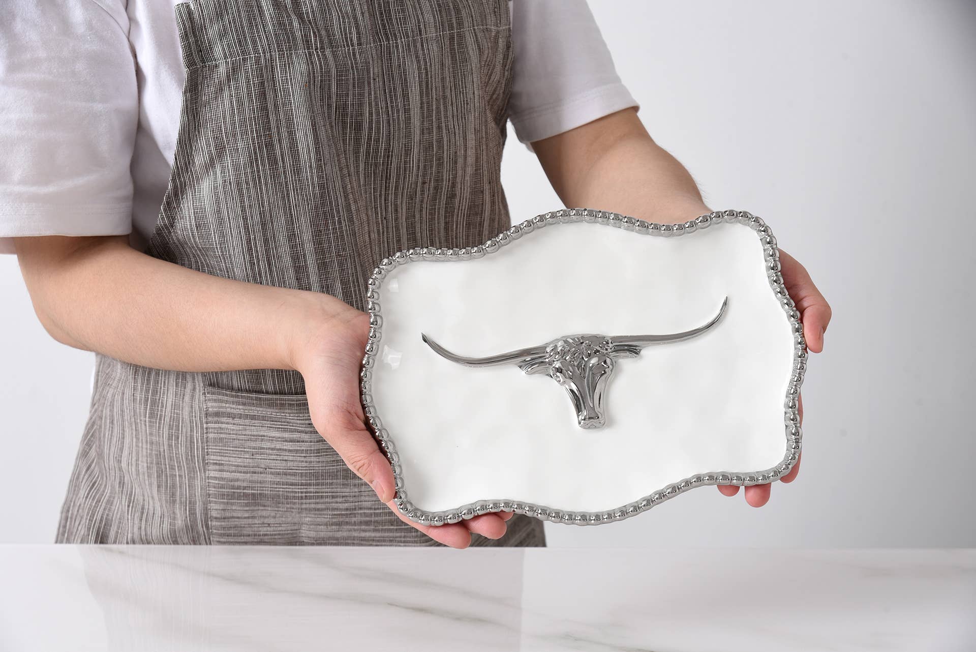 Small Longhorn Tray