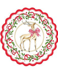 Holly Berry Salad Plates, 8pk