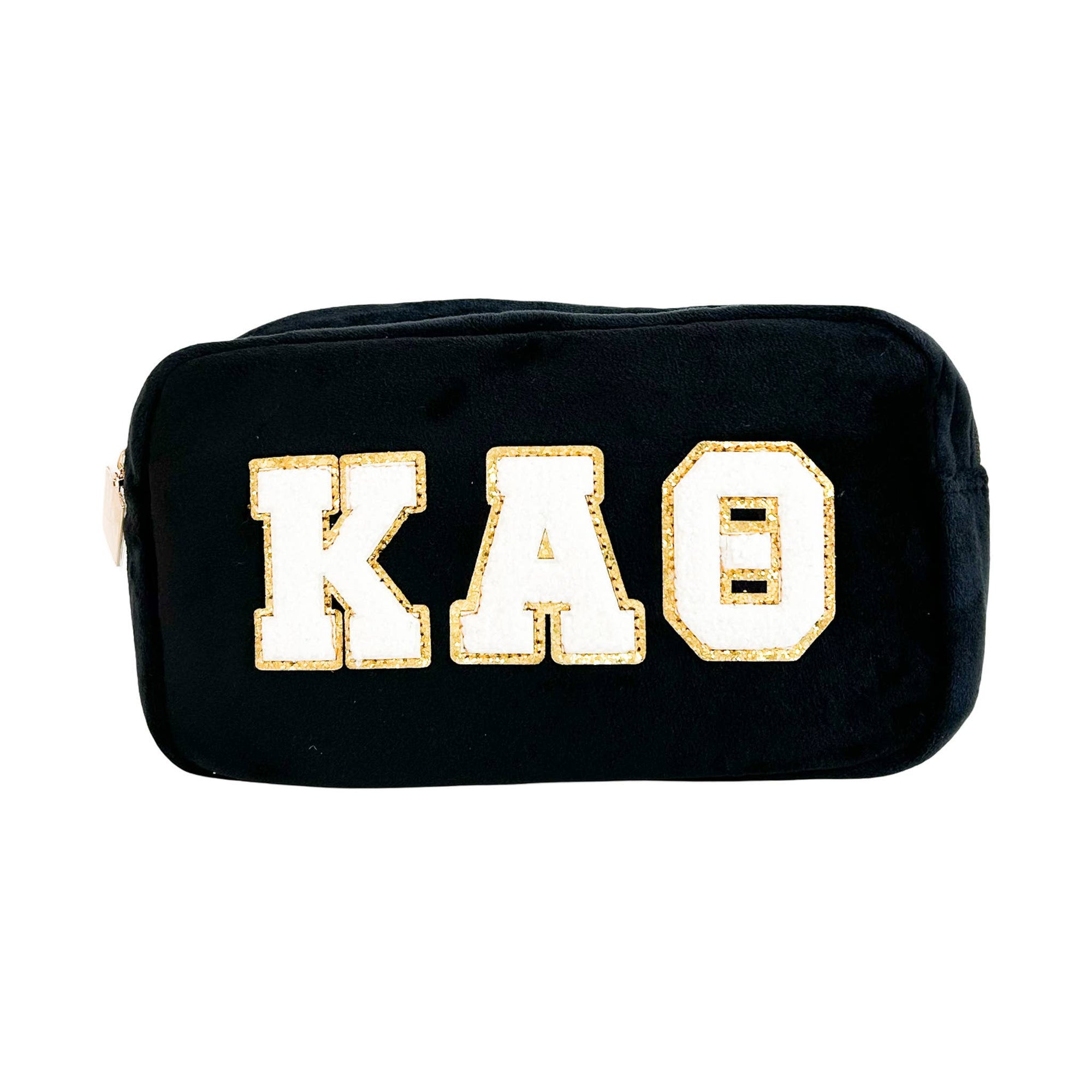 Chenille Sorority Cosmetic Bag