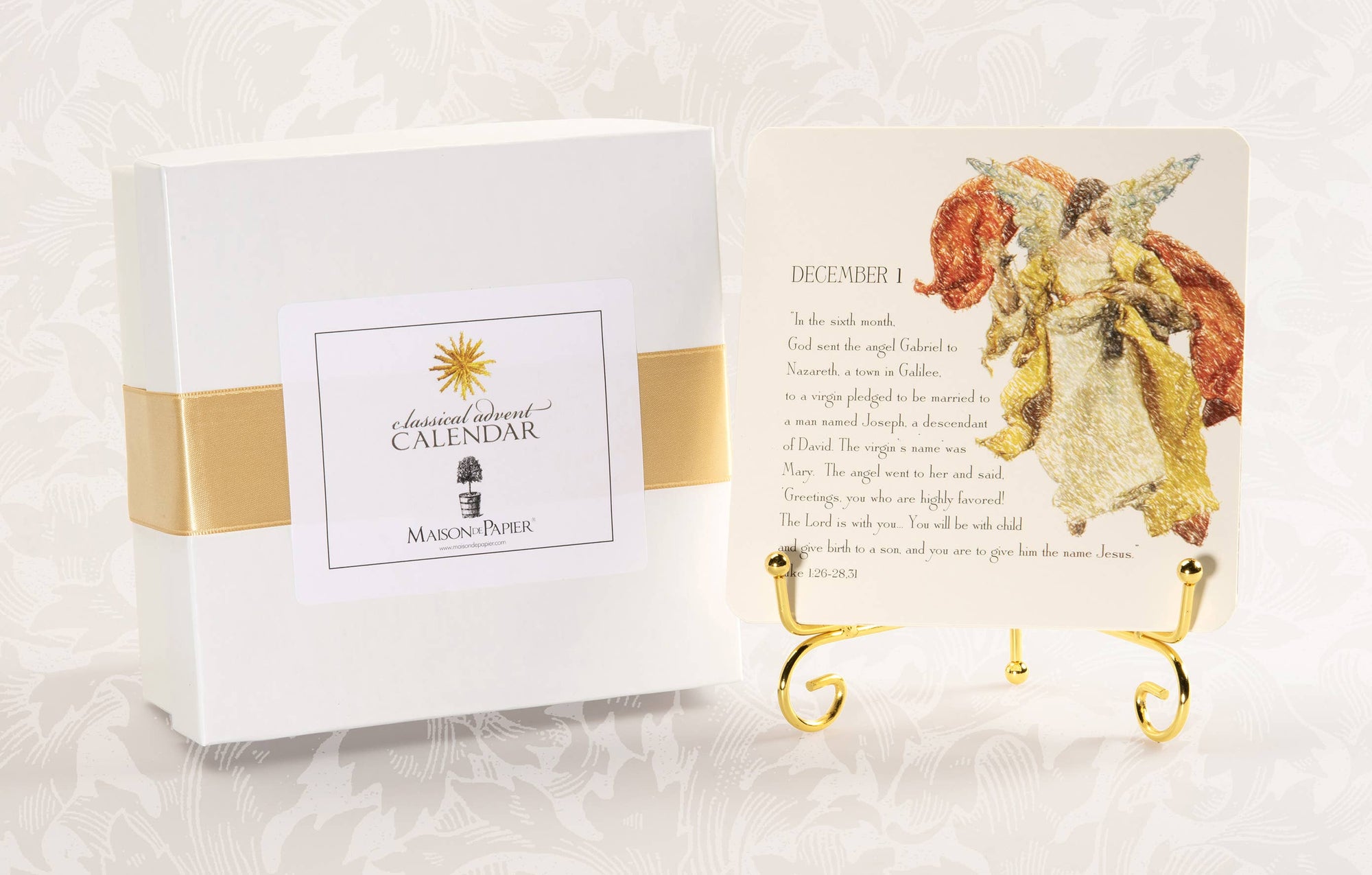 Classical Advent Calendar &amp; Easel