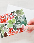 Holiday Holly Notecards